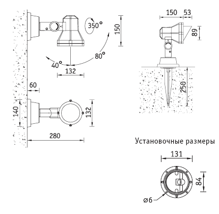 Технические характеристики светильника NBS 70 LED Технические характеристики светильника NBS 70 LED